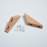 Porte Manteau Mural Bois Japon Fixation