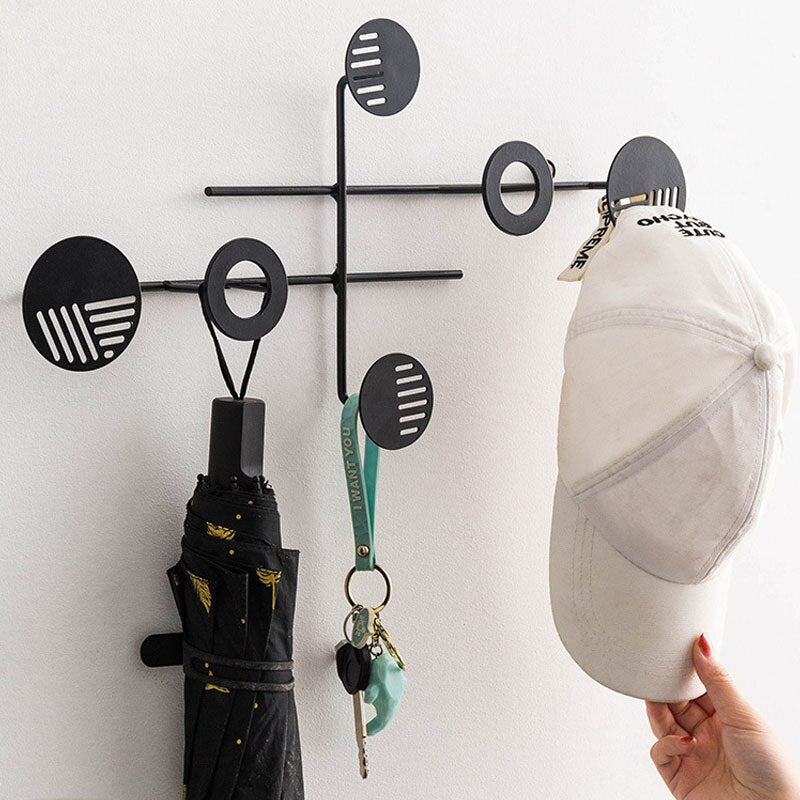 Porte-Manteau Chapeau Arbre Porte-Manteau Moderne Mur Monté Bambou