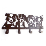 Porte Manteau Mural Original Petits Chiens