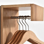 Porte Manteau Mural Bois Tringle
