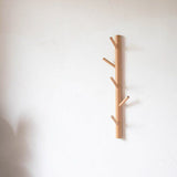 Porte Manteau Mural Bois Vertical