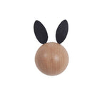 Porte Manteau Mural Bois Boules Bois