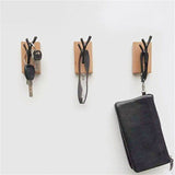 Porte Manteau Mural Bois Branche Bois