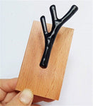 Porte Manteau Mural Bois Branche Bois